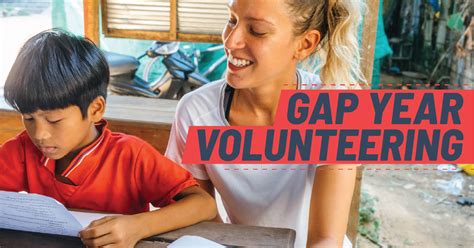 gap year volunteering uk